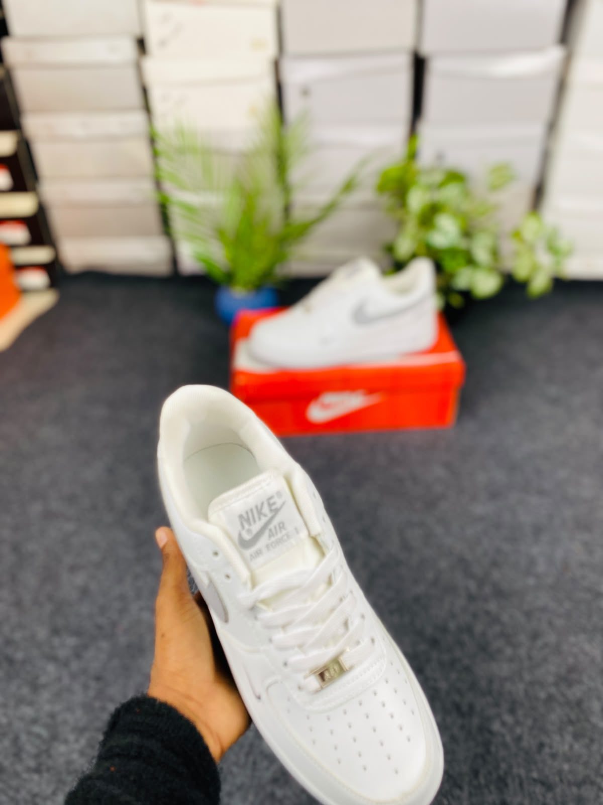 Nike Air Force 1 Low – White/Grey