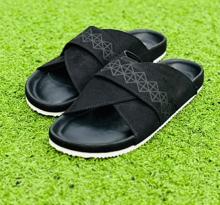 Slide ( Black with Print )