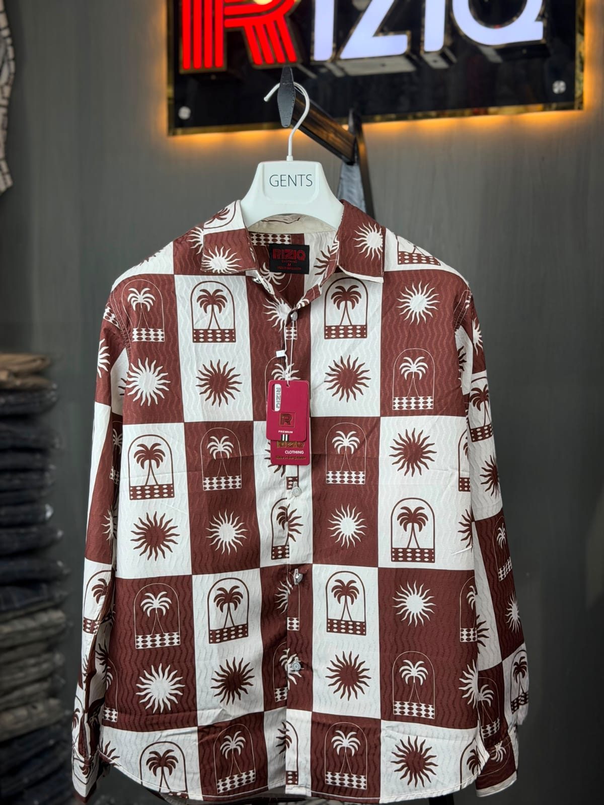 Premium Printed Shirt ( S.F )