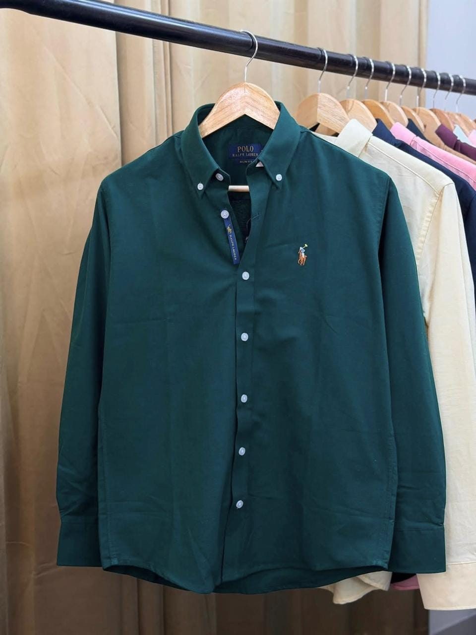 One color U.S polo shirt ( Premium)