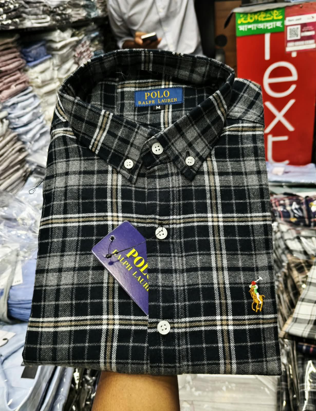 Bold stripe Polo Shirts
